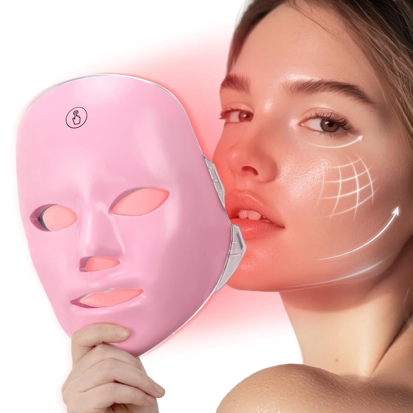 Masque LED Photothérapie – Anti-Âge & Acné